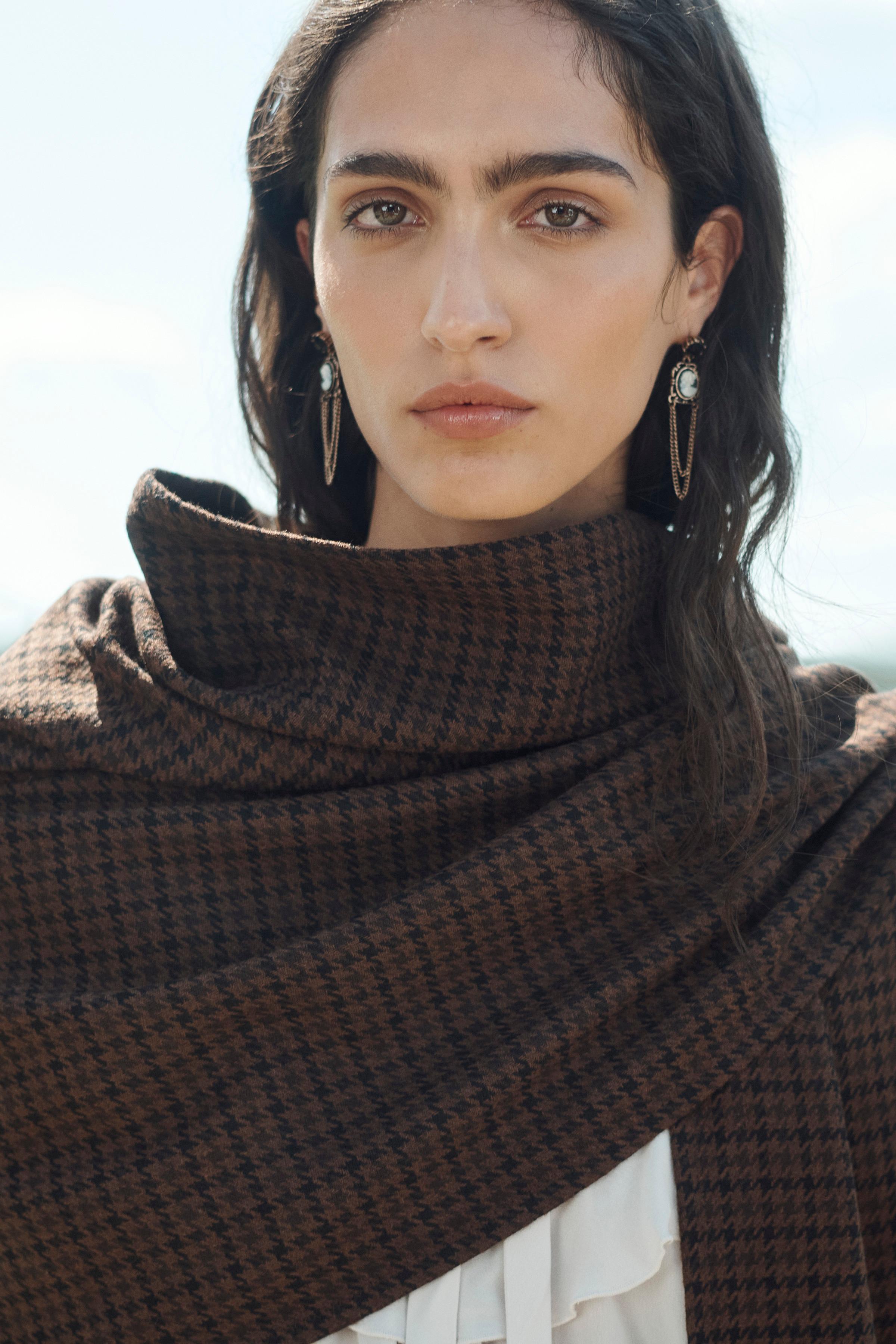 LONG PLAID SCARF LIMITED EDITION